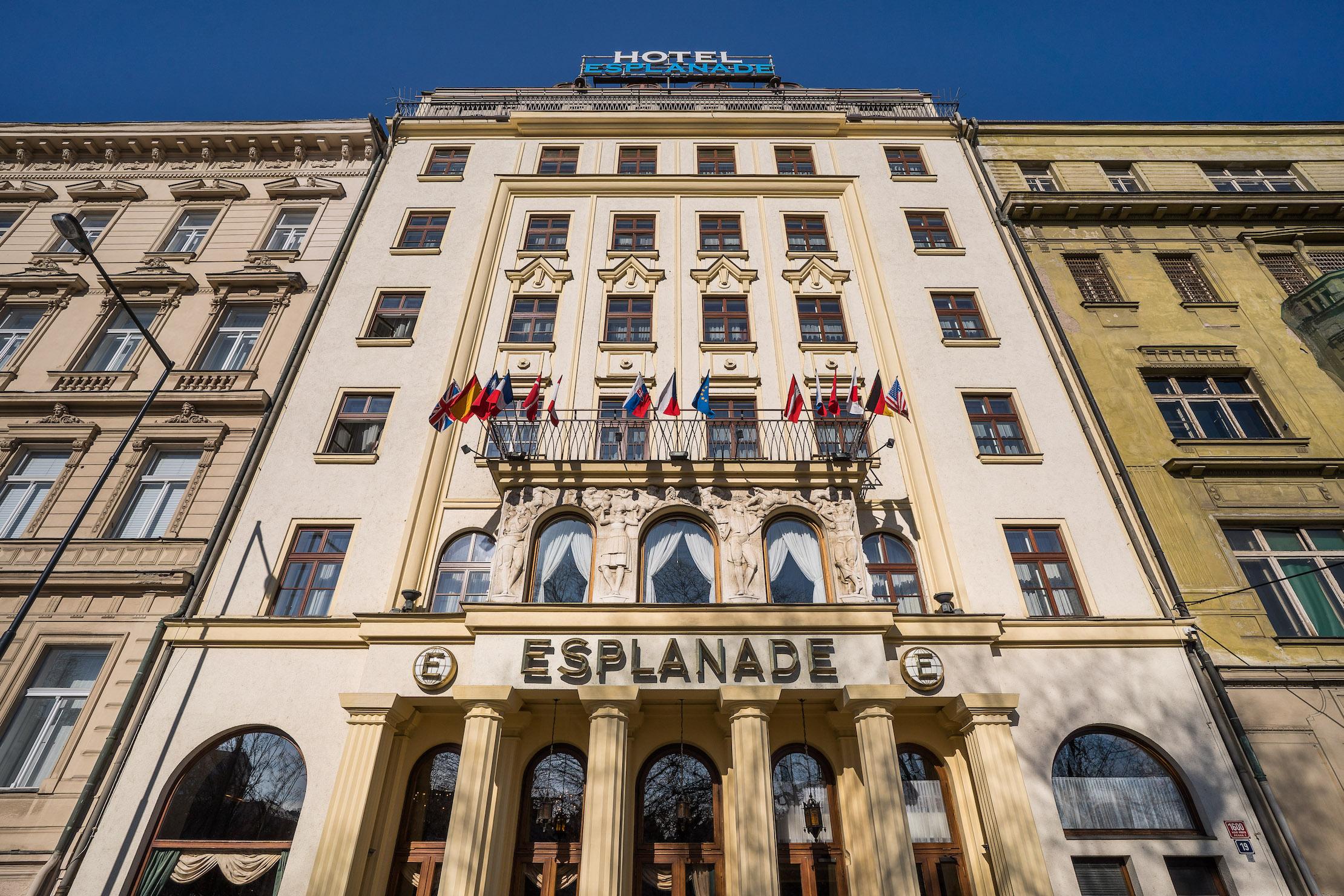 Esplanade Prague Hotel Exterior foto